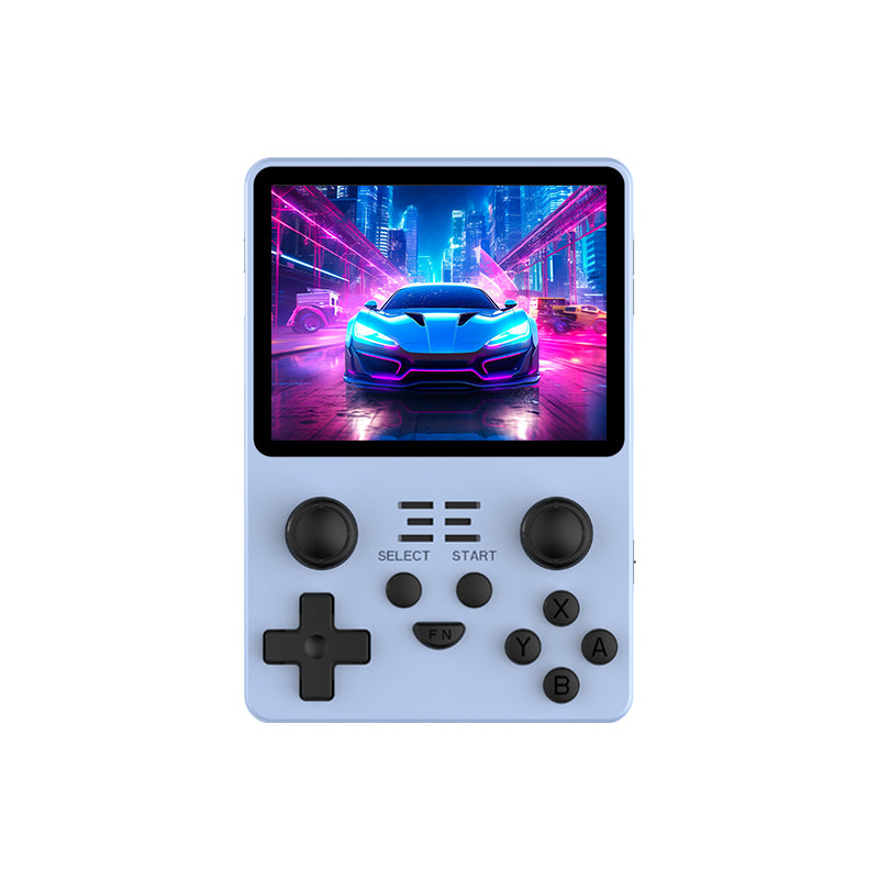 POWKIDDY RGB20S 3.5-Inch 4:3 IPS OGA Screen Open Source Handheld Game Console RK3326 Special Back Button Children's Gifts