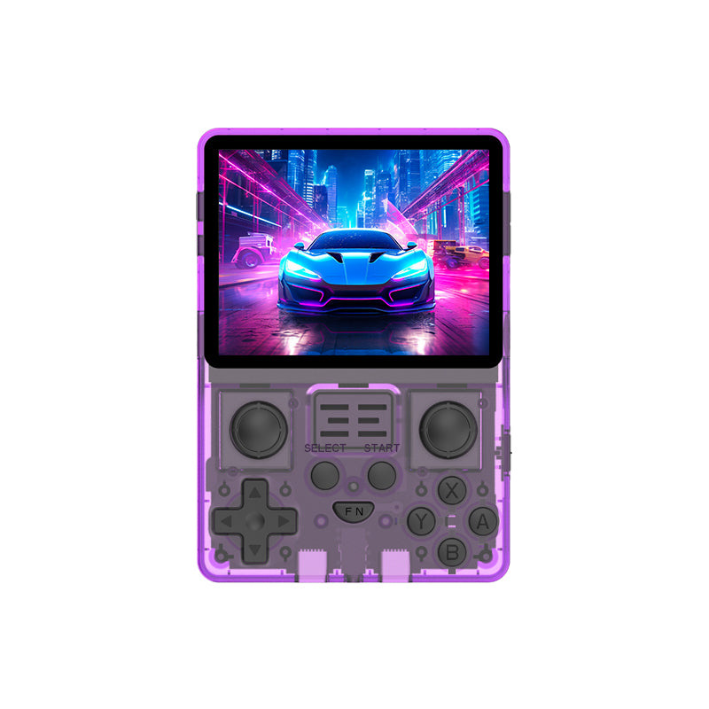 POWKIDDY RGB20S 3.5-Inch 4:3 IPS OGA Screen Open Source Handheld Game Console RK3326 Special Back Button Children's Gifts
