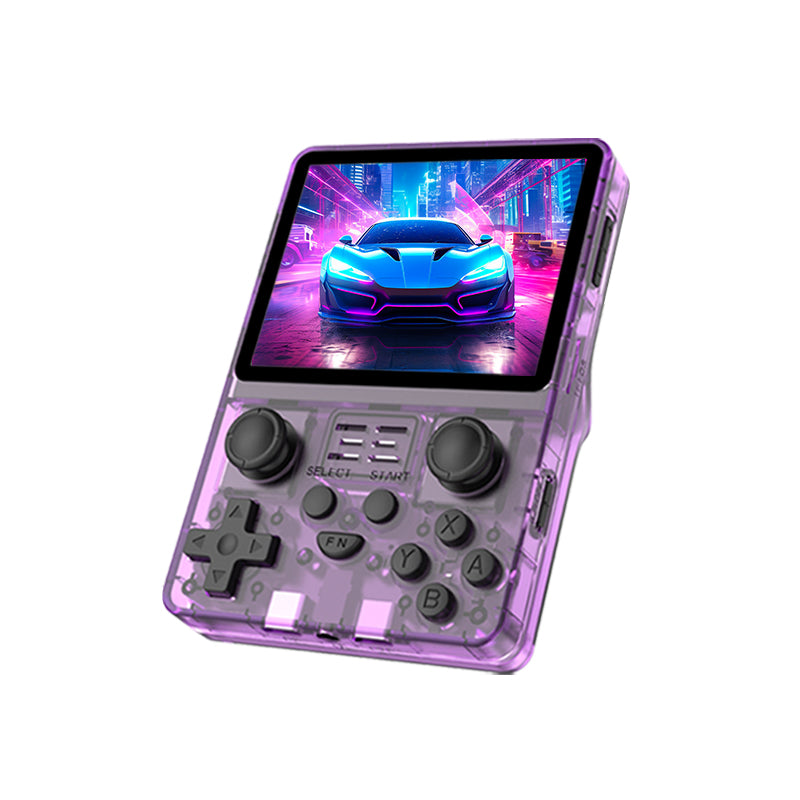 POWKIDDY RGB20S 3.5-Inch 4:3 IPS OGA Screen Open Source Handheld Game Console RK3326 Special Back Button Children's Gifts