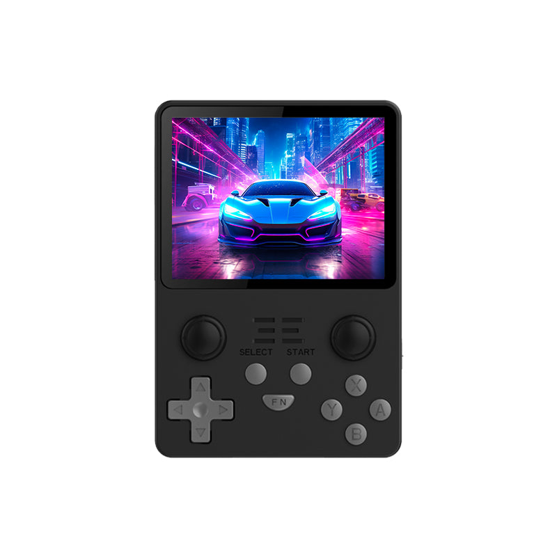 POWKIDDY RGB20S 3.5-Inch 4:3 IPS OGA Screen Open Source Handheld Game Console RK3326 Special Back Button Children's Gifts
