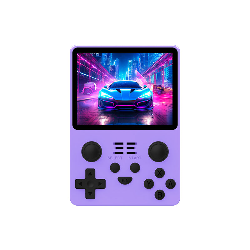POWKIDDY RGB20S 3.5-Inch 4:3 IPS OGA Screen Open Source Handheld Game Console RK3326 Special Back Button Children's Gifts