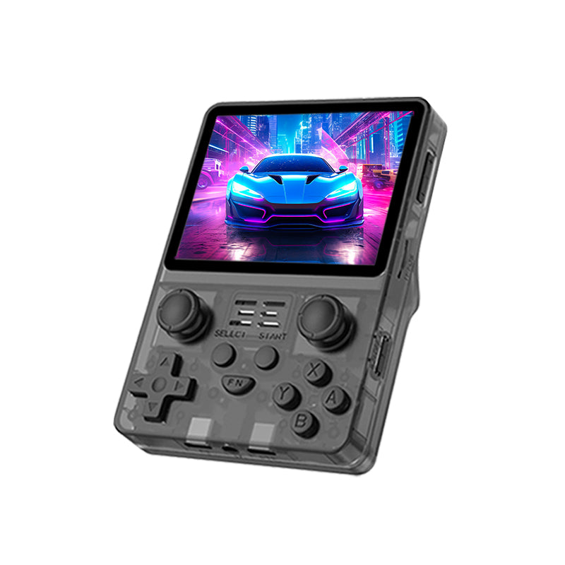 POWKIDDY RGB20S 3.5-Inch 4:3 IPS OGA Screen Open Source Handheld Game Console RK3326 Special Back Button Children's Gifts