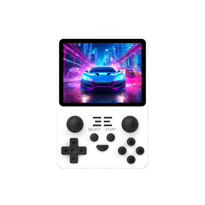 POWKIDDY RGB20S 3.5-Inch 4:3 IPS OGA Screen Open Source Handheld Game Console RK3326 Special Back Button Children's Gifts