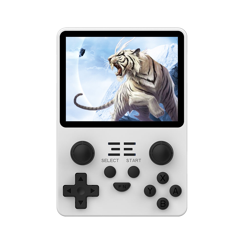 POWKIDDY RGB20S 3.5-Inch 4:3 IPS OGA Screen Open Source Handheld Game Console RK3326 Special Back Button Children's Gifts