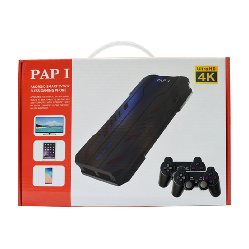 New POWKIDDY PAP1 32 Bit Retro Game Console Family TV Mini Game Box For PS1 Game Emulator Support 4K HD Out Children's Gifts