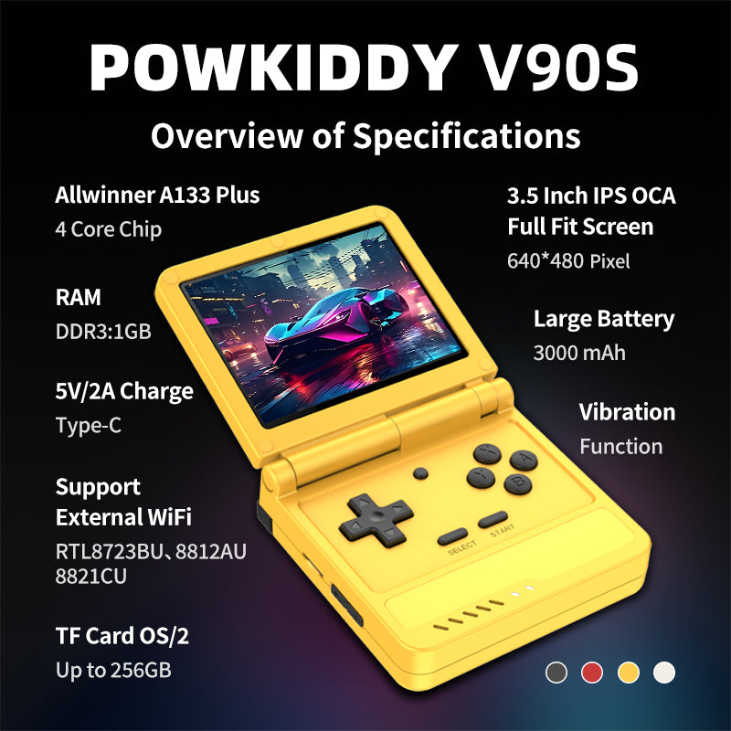 Pre-sale：POWKIDDY V90S Handheld Game Console