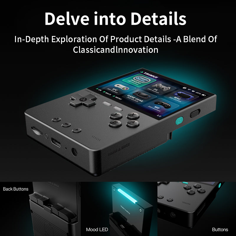 NEW TRIMUI BRICK HAMMER HANDHELD CONSOLE