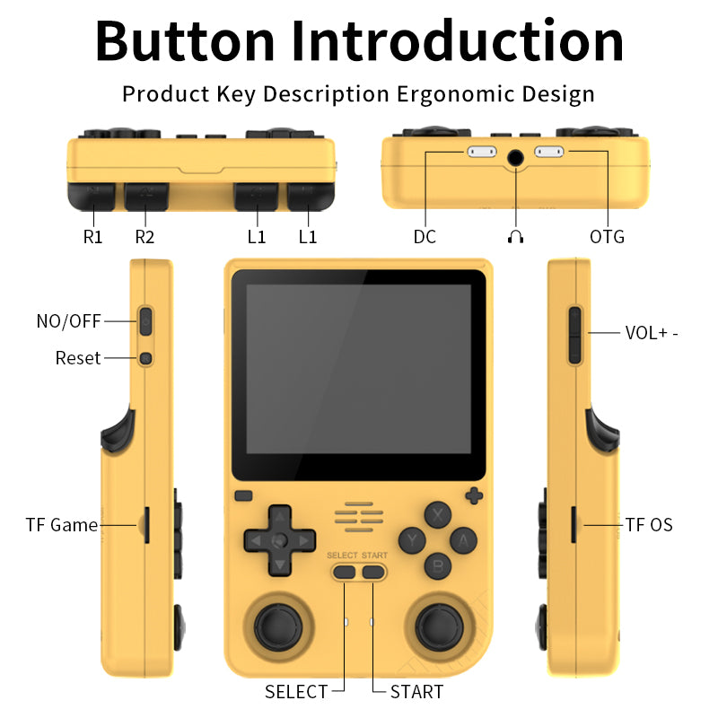 POWKIDDY V20 Handheld Game Console