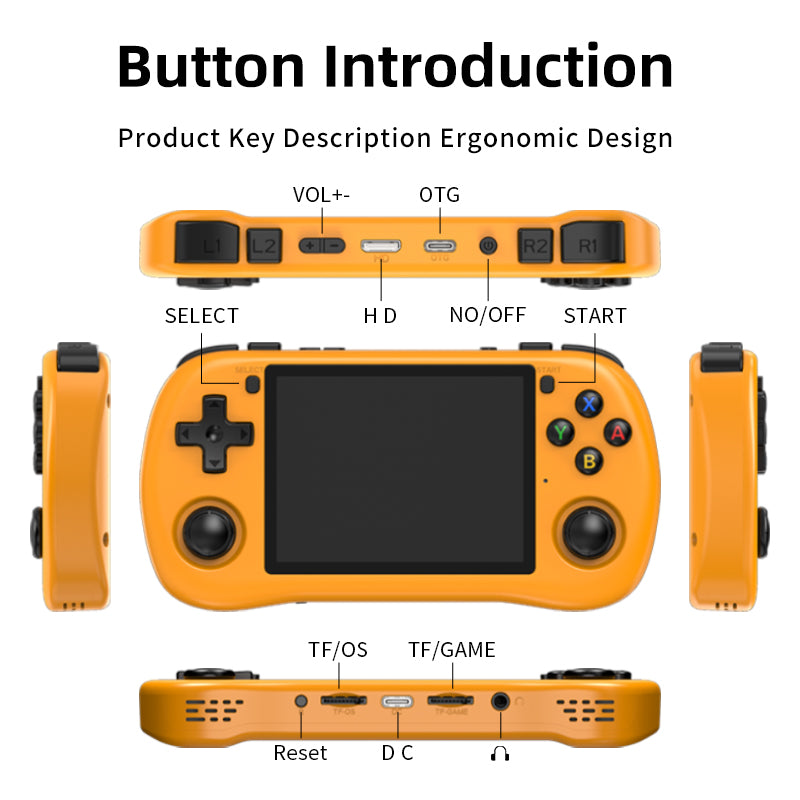 POWKIDDY X35H Handheld Game Console