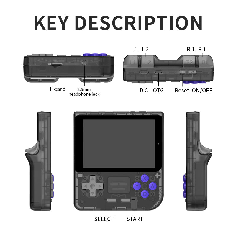 POWKIDDY V10 Handheld Game Console