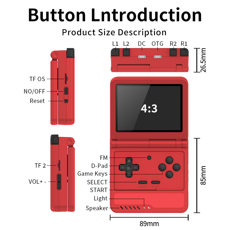 Pre-sale：POWKIDDY V90S Handheld Game Console