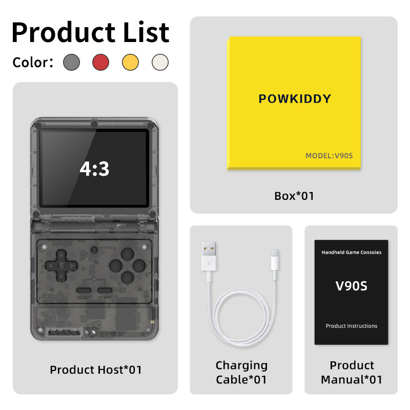 Pre-sale：POWKIDDY V90S Handheld Game Console