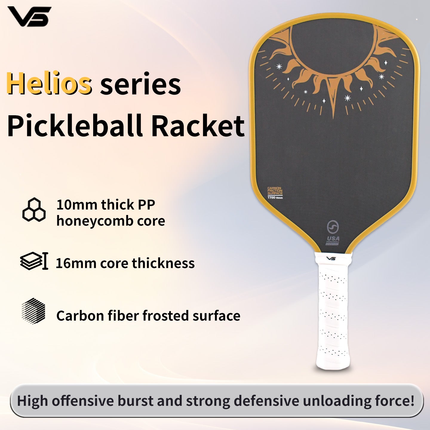 VISPINVO VS-Sun god Pickleball Paddles