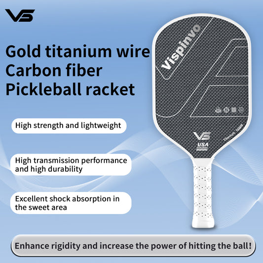 VISPINVO VS-Titanium Wire  16mm Pickleball Paddles