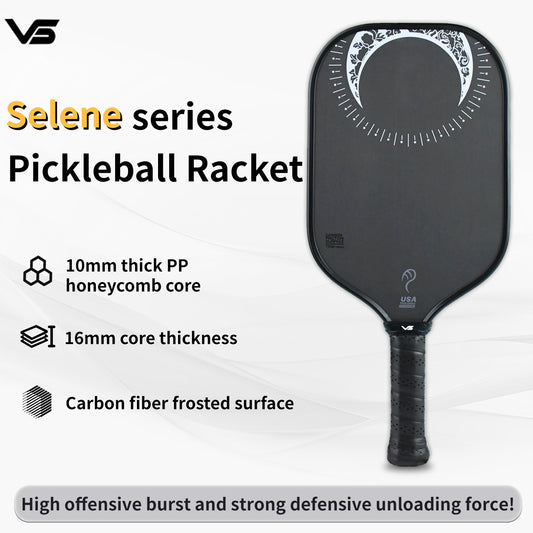 VISPINVO VS-Moon Goddess Selene 16mm Pickleball Paddles