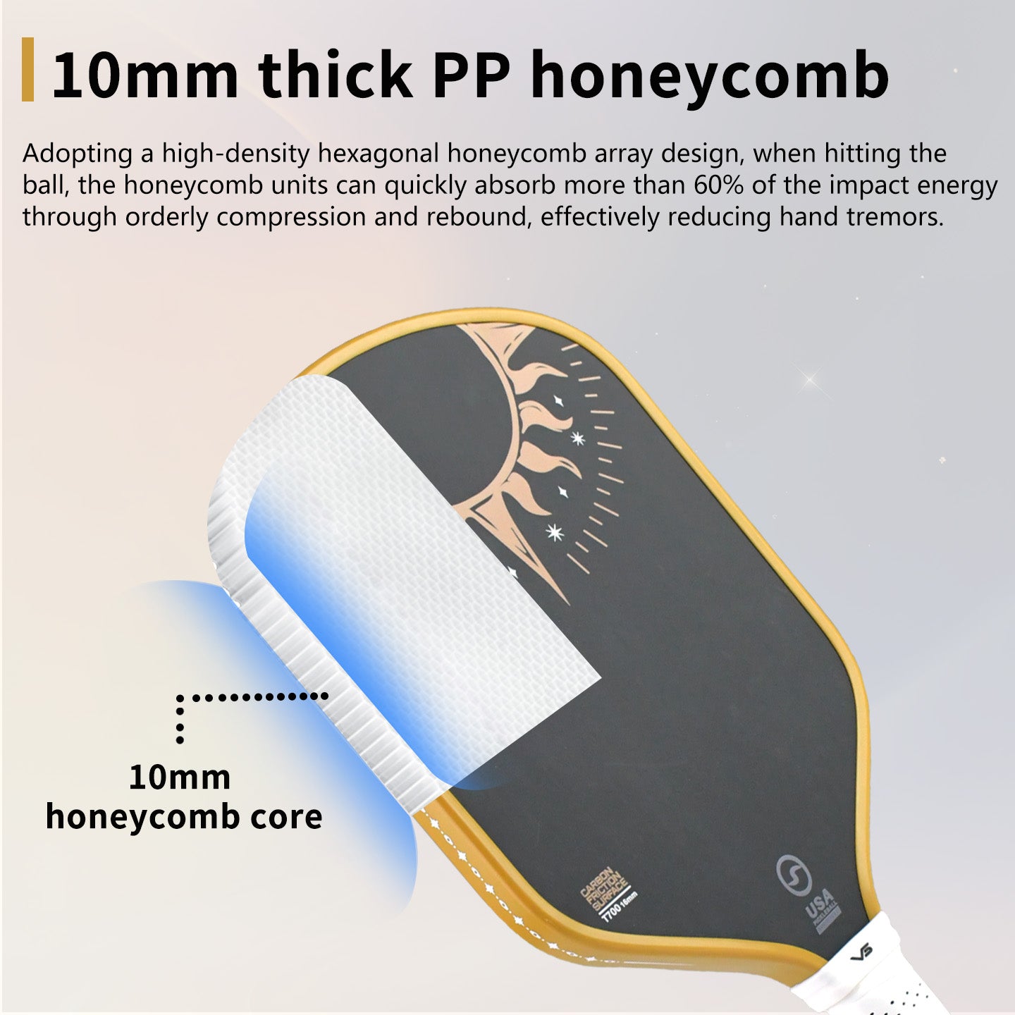 VISPINVO VS-Sun god Pickleball Paddles