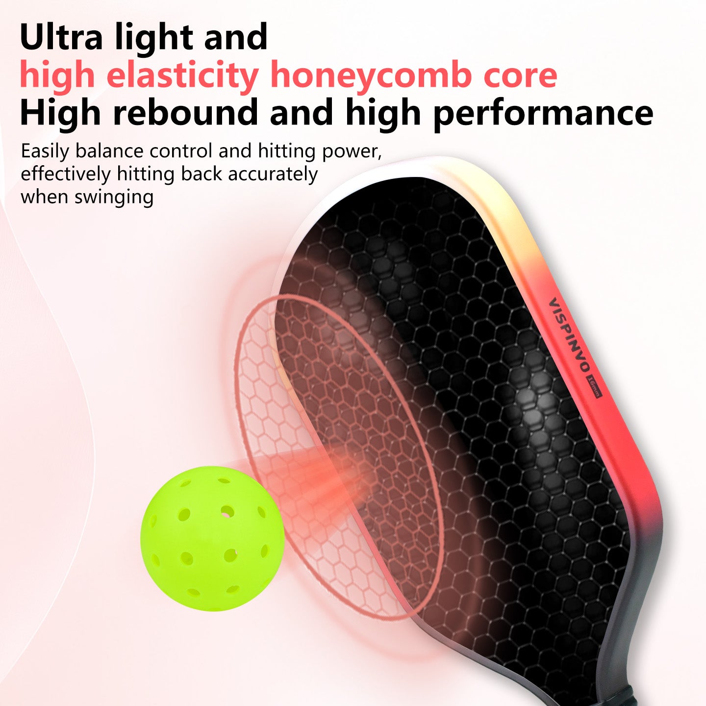 VISPINVO VS- RAGNAROK 16mm Pickleball Paddles