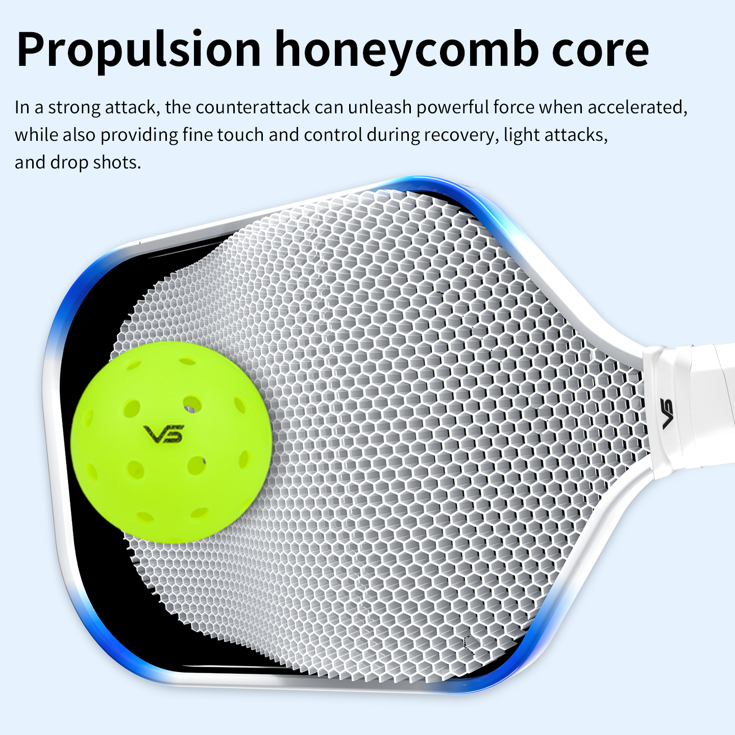 VISPINVO VS-Apex Series-Jing Hong 16mm Pickleball Paddles