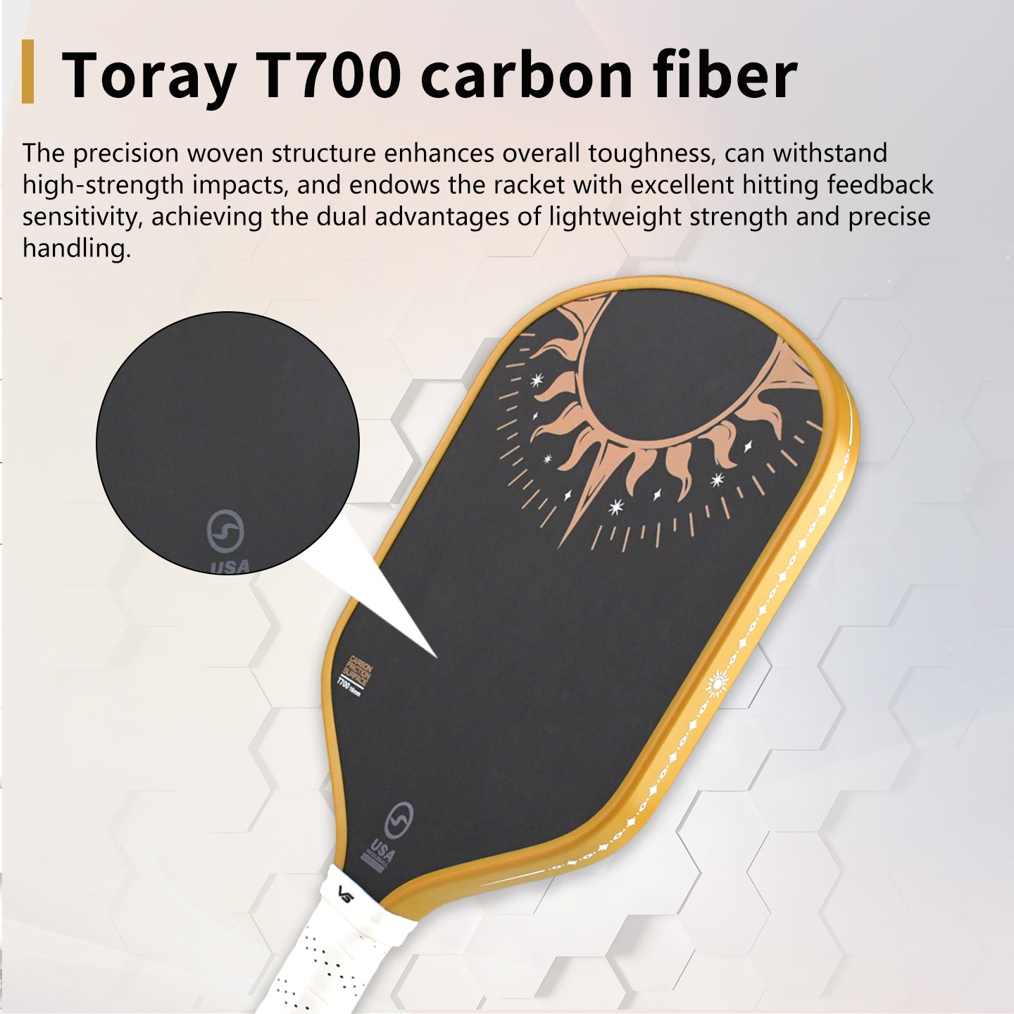 VISPINVO VS-Sun god Pickleball Paddles