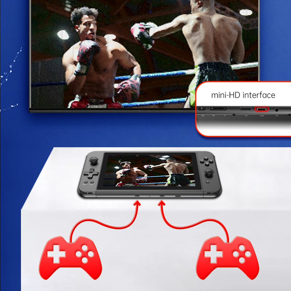 NEW POWKIDDY X70 Handheld Video Game Console Cheap Children's Gifts