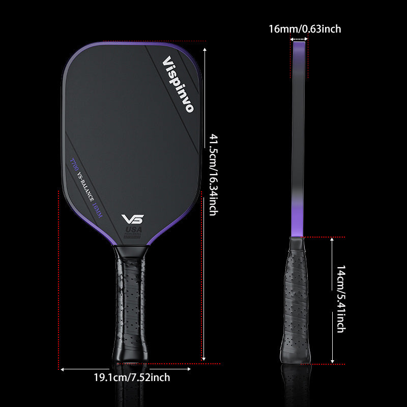 VISPINVO VS-BALANCE 16mm Pickleball Paddles