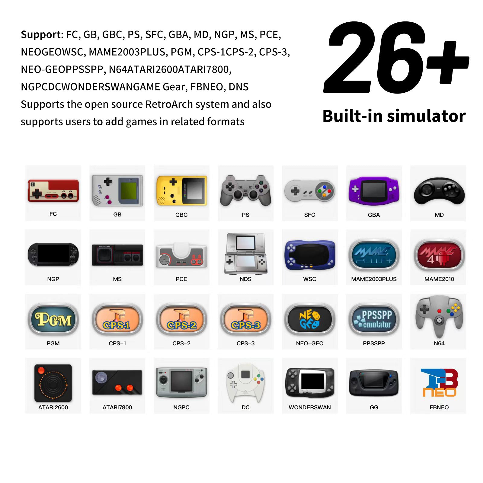 Trimui Smart Pro Console Powkiddy official store