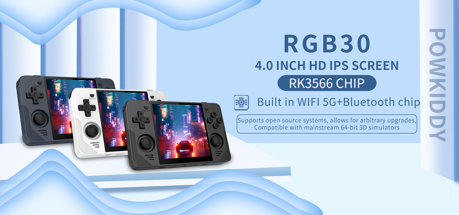 Wholesale RGB20 Retro Game Console 3.5 inch IPS Screen RK3326 chip Video  Game Handheld Support Online Gaming Game Player Children Gift From  m.