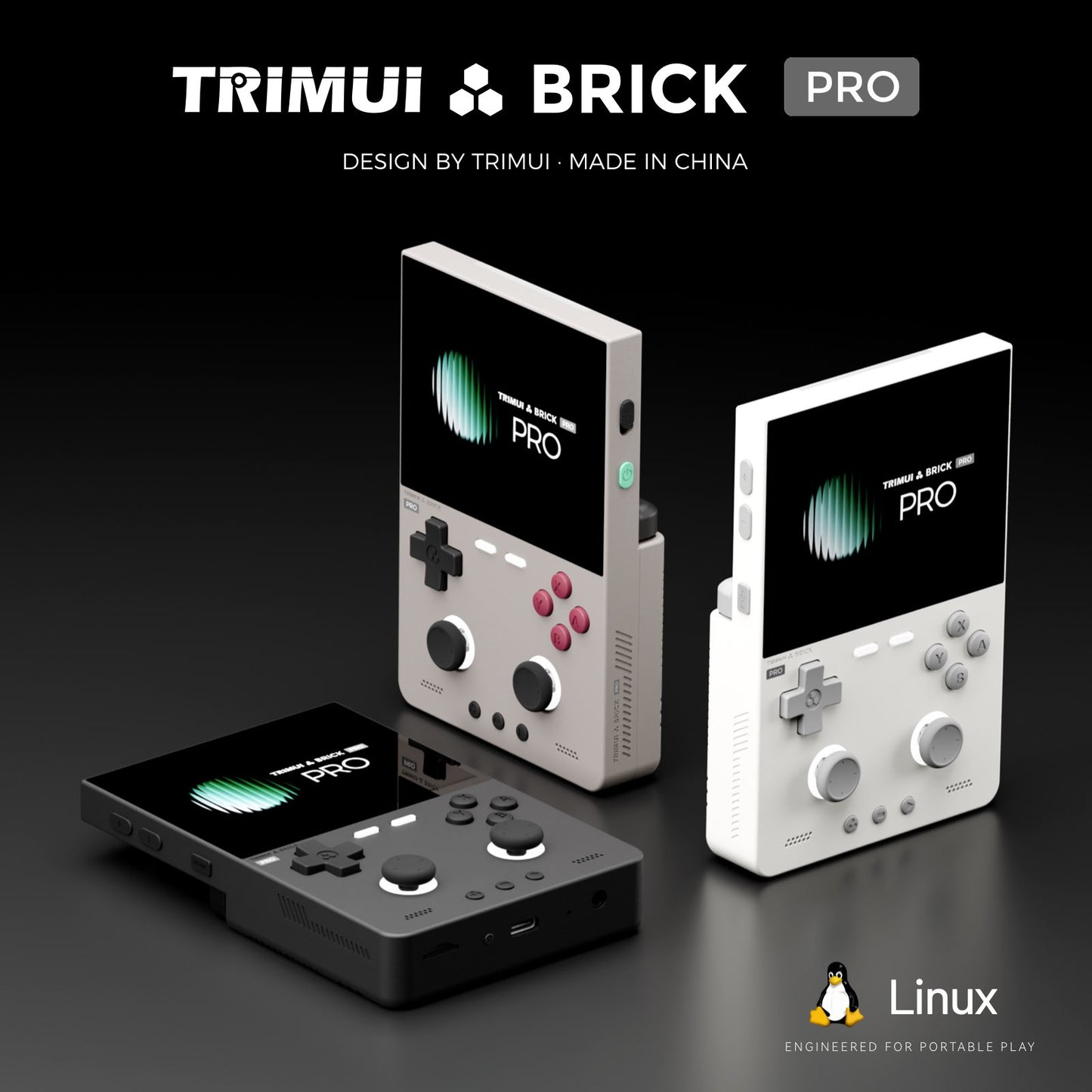 Trimui Brick Pro Retro Handheld Game Console
