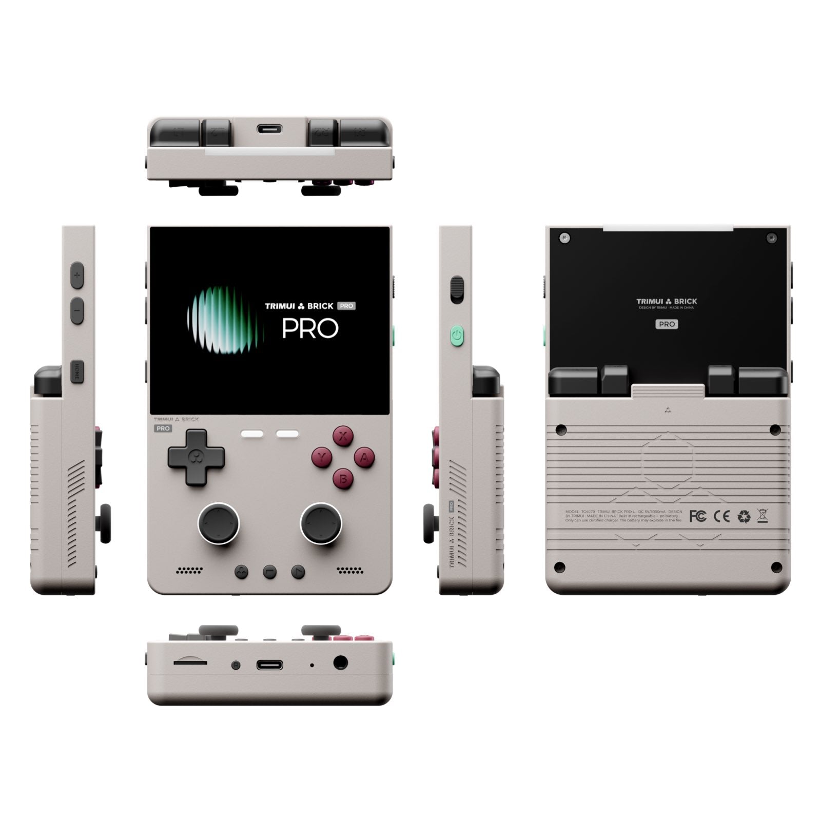 Trimui Brick Pro Retro Handheld Game Console – Powkiddy official store