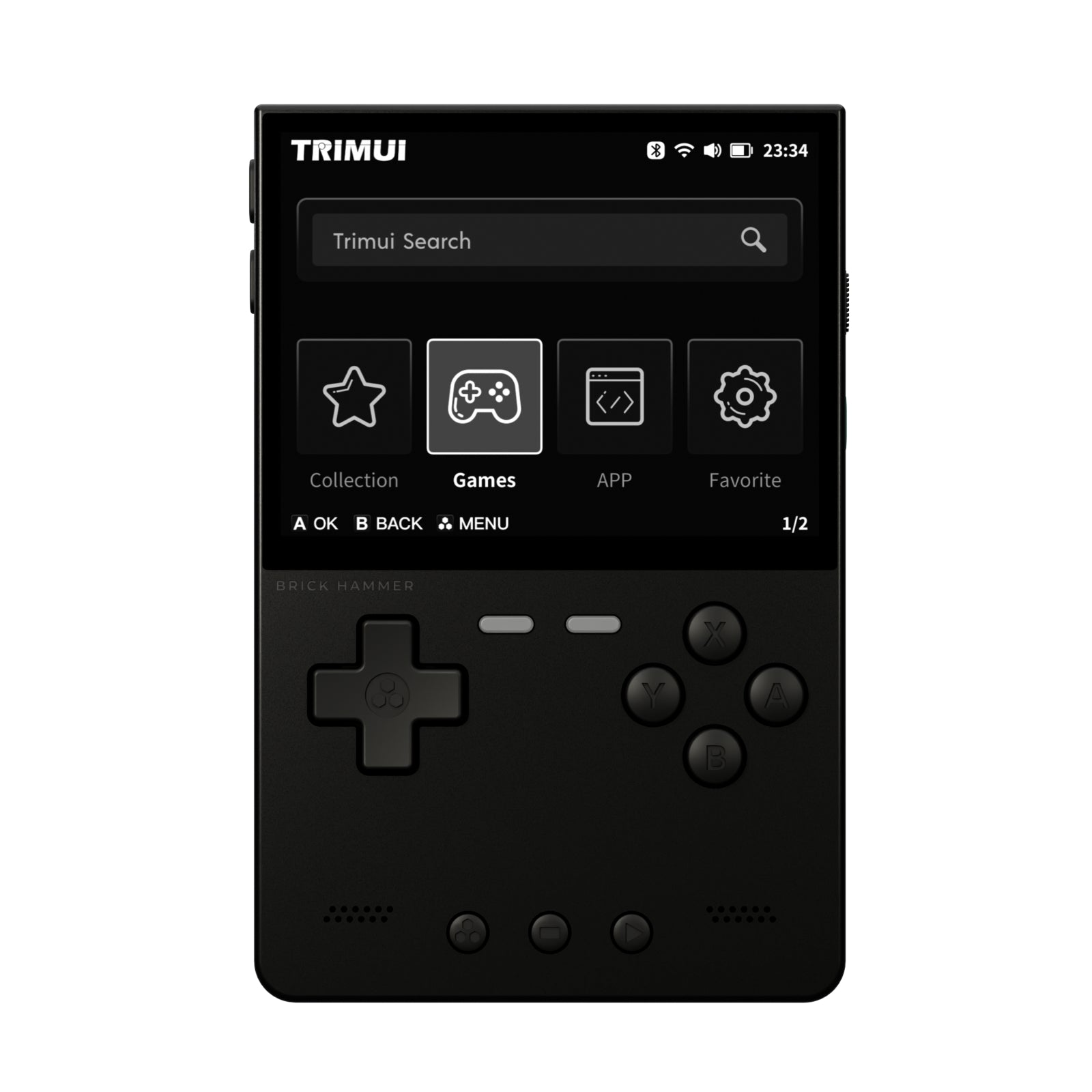 アリコ　Playme プレイミー NEW TRIMUI BRICK HAMMER HANDHELD CONSOLE – Powkiddy official store