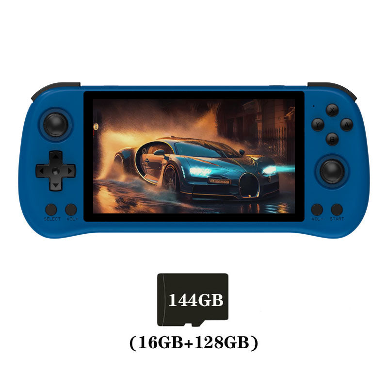 POWKIDDY X55 5.5 INCH 1280*720 IPS Screen RK3566 Handheld Game Console Open-Source Retro Console Children's gifts