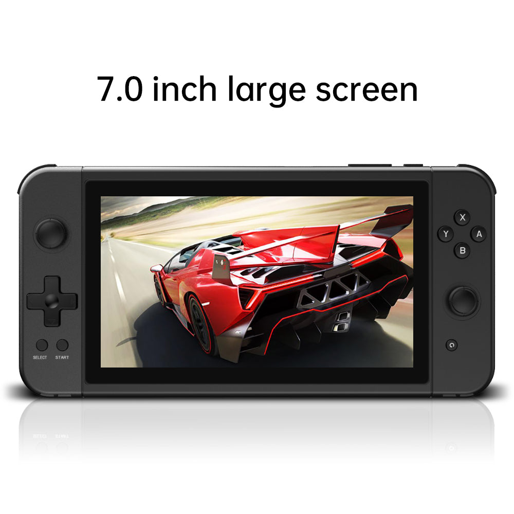 POWKIDDY X70 Handheld Video Game Console 7 Inch HD Screen Retro 