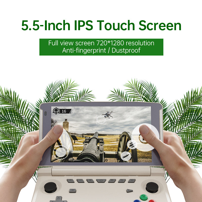 New Powkiddy X18S Android 11 5.5 Inch Touch IPS Screen Flip