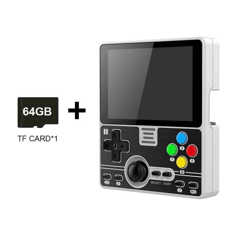 POWKIDDY New RGB20 3.5 " IPS Full-Fit Screen Built-in Wifi Module Multiplayer Online RK3326 Open Source Handheld Game Console