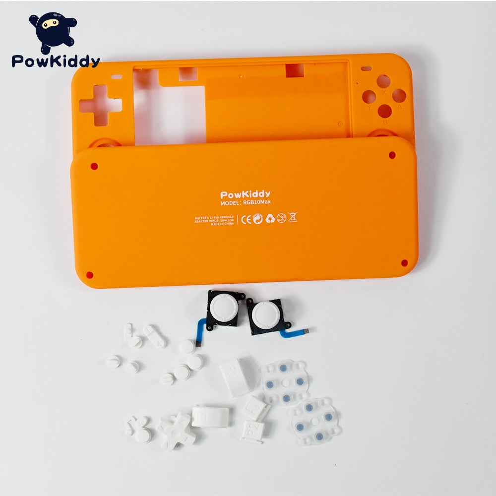 POWKIDDY For RGB10 Max handheld Game Players Shell Game Console