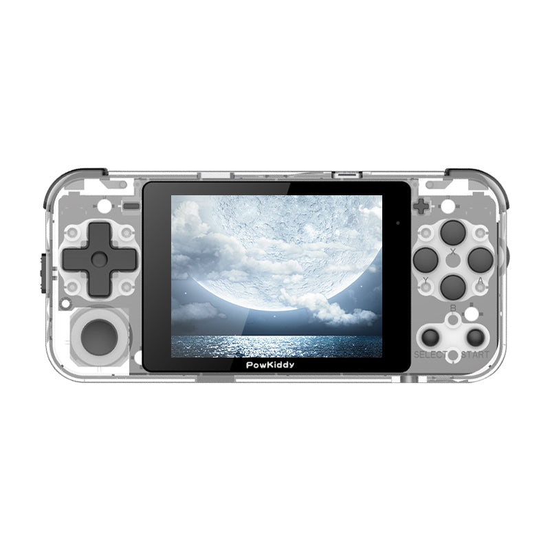POWKIDDY Q90 3-inch IPS screen Handheld console dual open system ...